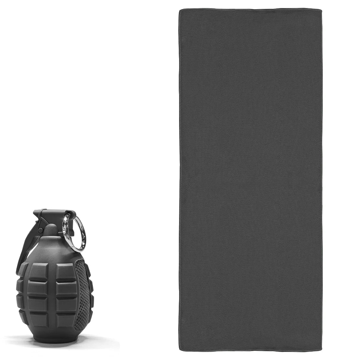 Portable Grenade round Cold Towel Camping Towels Super Absorbent,Quick Dry Ultra Soft Compact Travel Sports Backpack Gym Towel